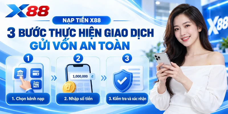 3 bước thực hiện toàn bộ giao dịch gửi vốn