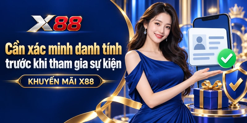 Cần xác thực danh tính trước khi tham gia sự kiện