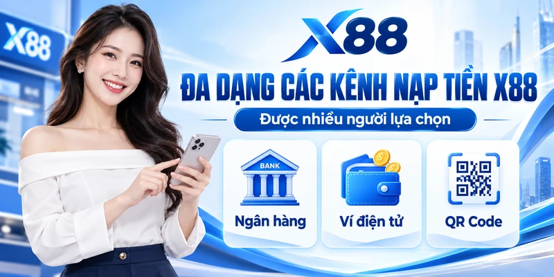 Đa dạng các kênh tiền X88 được nhiều người lựa chọn