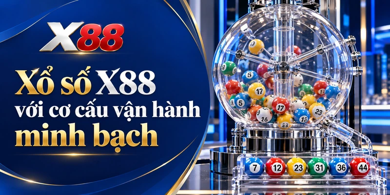 Xổ số X88 với cơ sở vận hành minh bạch
